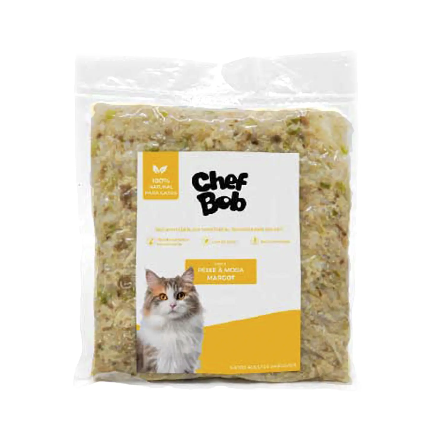 Alimentação Natural Chef Bob para Gatos Peixe a Moda Margot